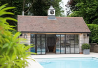 Self-contained Pool House